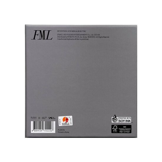 USED | SEVENTEEN [FML] / Fallen, Misfit, Lost Ver.